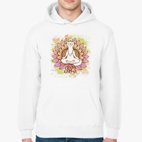 Толстовка худи Good karma