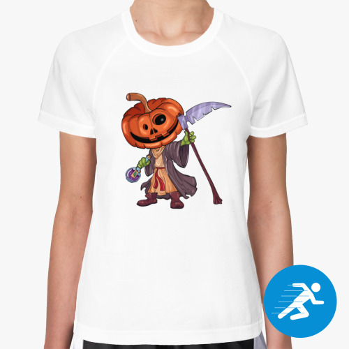 Женская спортивная футболка Хэллоуин