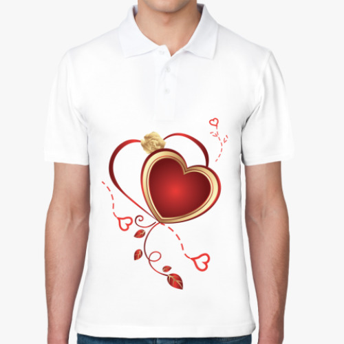 Рубашка поло Сердце