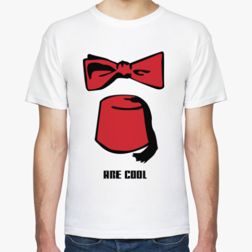 Футболка Bow ties/Fezzes are cool shirt