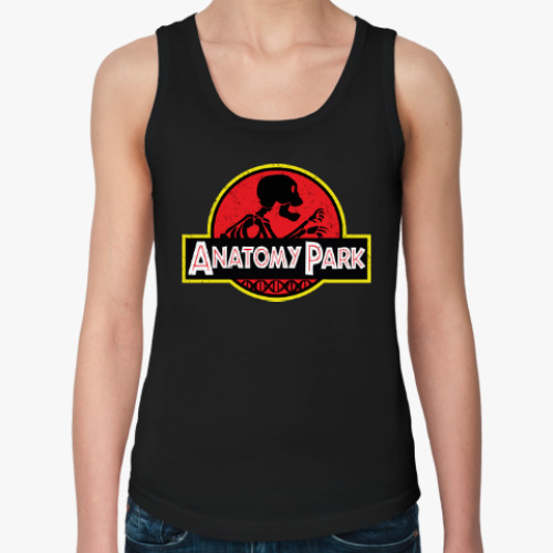 Женская майка Anatomy Park