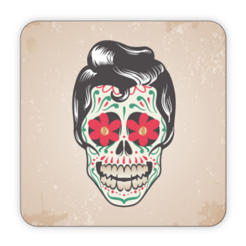 Костер (подставка под кружку) Skull Boy