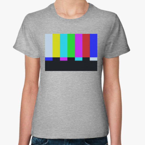 Женская футболка принт Шелдона 'TVbars'