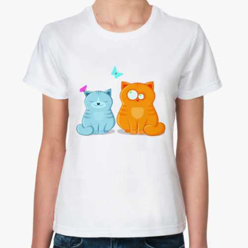 Классическая футболка CATS
