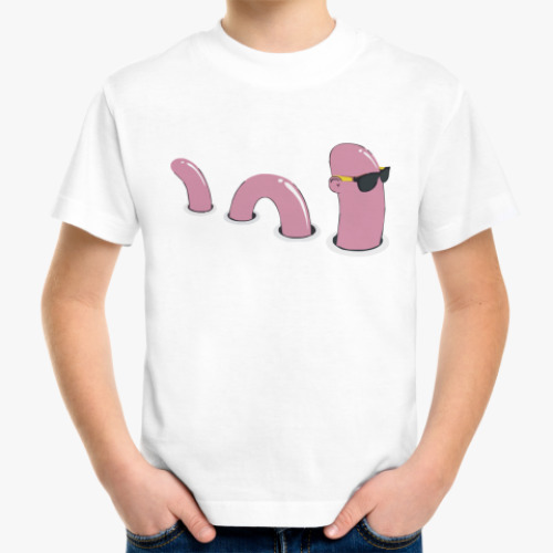 Детская футболка Worms
