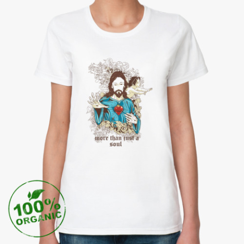 Женская футболка из органик-хлопка Soul