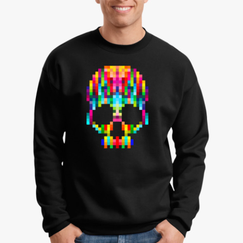 Свитшот Pixel Skull
