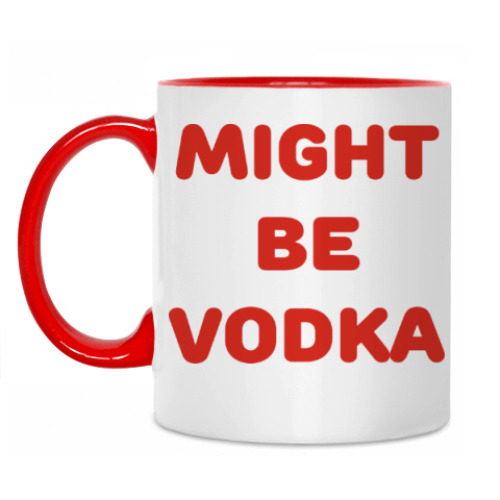 Кружка Might be vodka