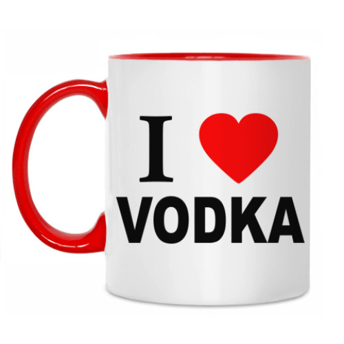 Кружка i love vodka