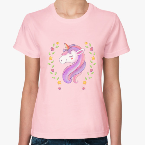 Женская футболка Unicorn