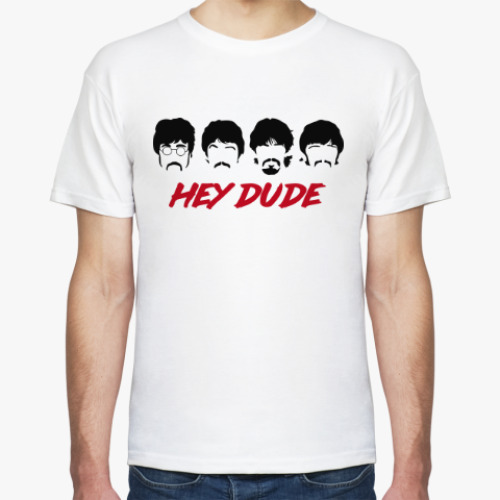 Футболка Hey Dude - The Beatles
