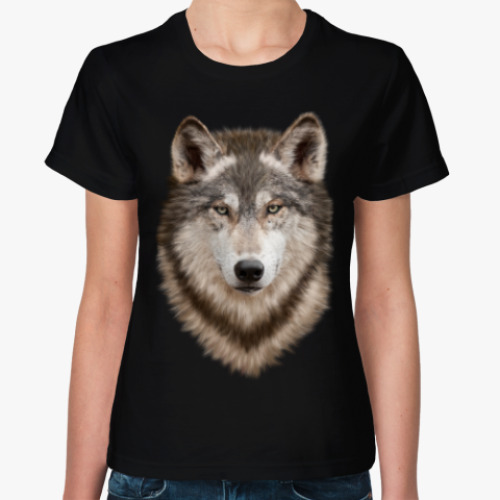 Женская футболка Волчья суть