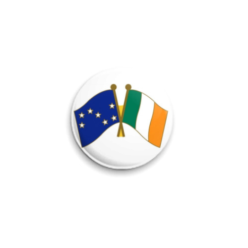 Значок 25мм  Irish Flags