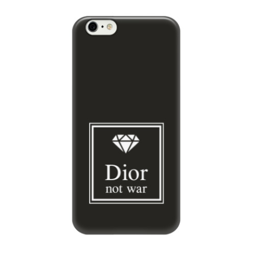 Чехол для iPhone 6/6s Dior not war