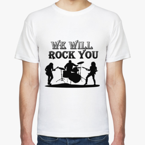 Футболка We will rock you