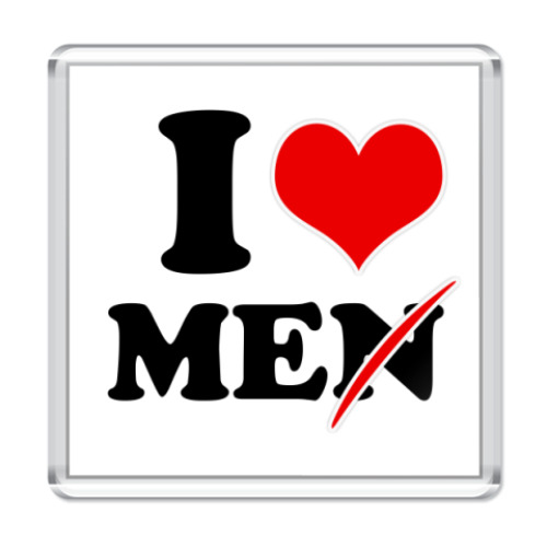 Магнит I love me