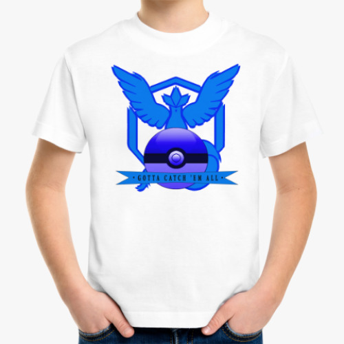 Детская футболка Pokemon GO/Покемон ГО/Mystic child