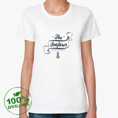 Женская футболка из органик-хлопка The Seafarer Liberty
