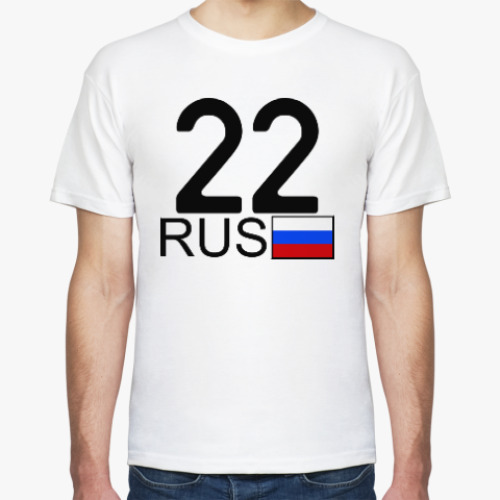 Футболка 22 RUS (A777AA)