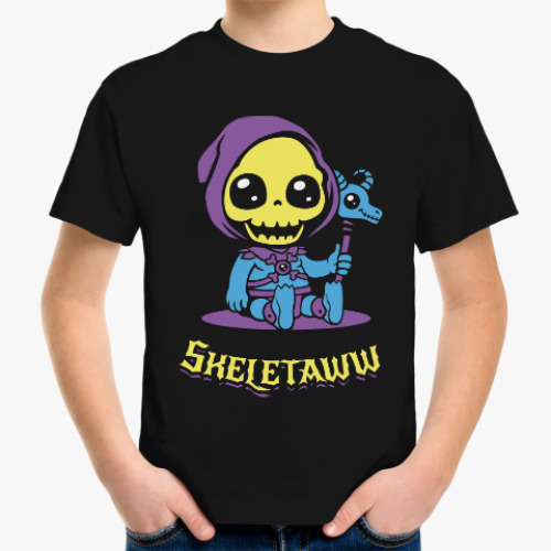 Детская футболка Skeletaww