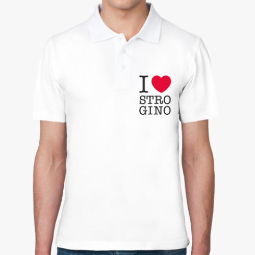 Рубашка поло I ♥ Strogino