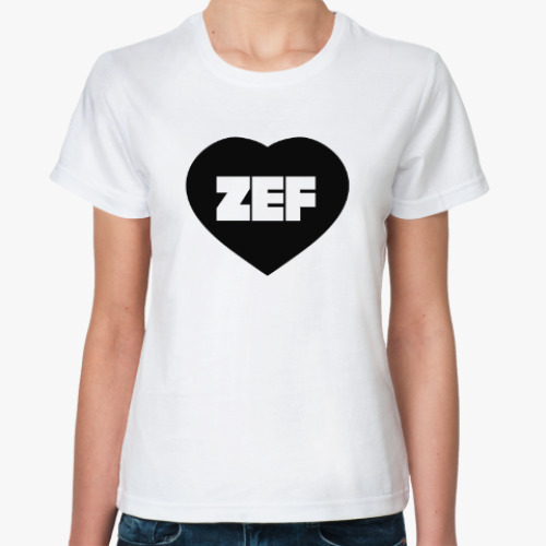 Классическая футболка ZEF culture (DA)