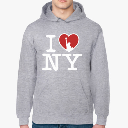 Толстовка худи I Love NY