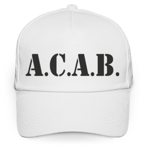 Кепка бейсболка ACAB