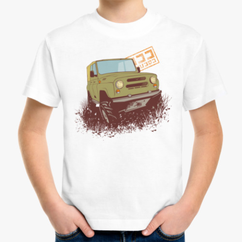 Детская футболка  4х4 Off Road УАЗ