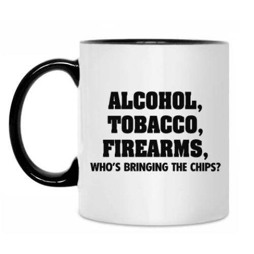 Кружка Alcohol, tobacco