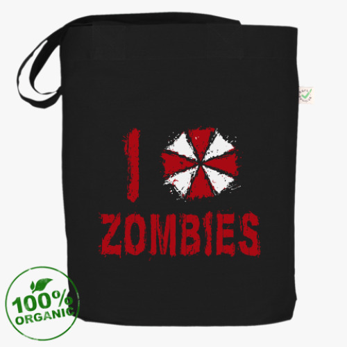 Сумка шоппер I Love Zombies