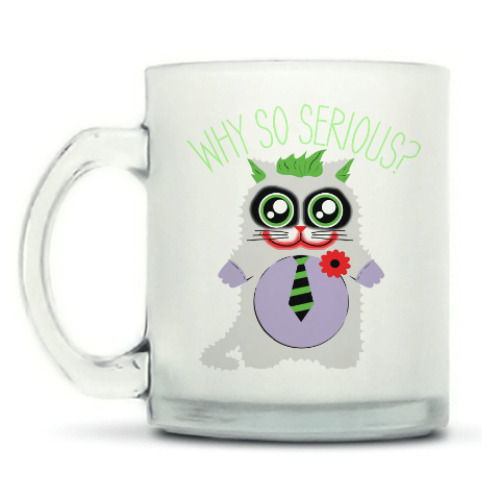 Кружка матовая Why so serious