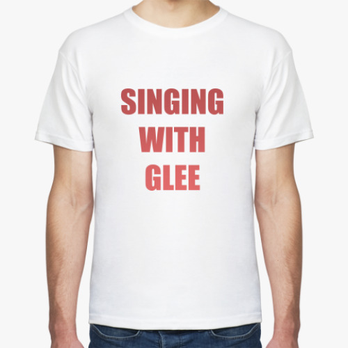 Футболка Singing with Glee