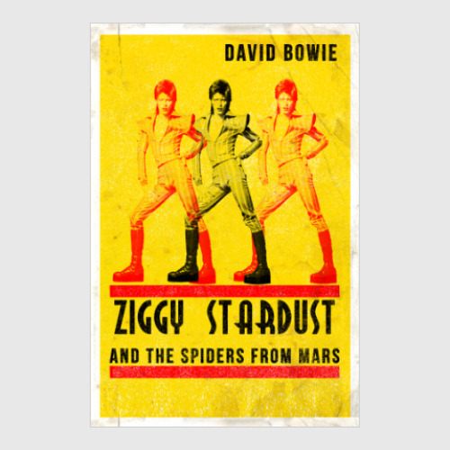 Постер David Bowie Ziggy Stardust