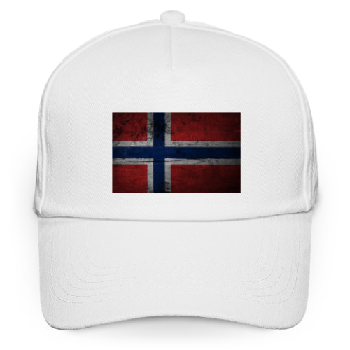 Кепка бейсболка 'Норвежский флаг'