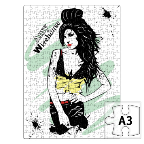 Пазл Эми Уайнхаус - Amy Winehouse