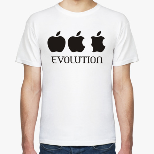 Футболка Apple evolution