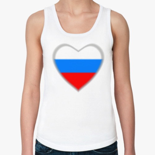 Женская майка Сердце