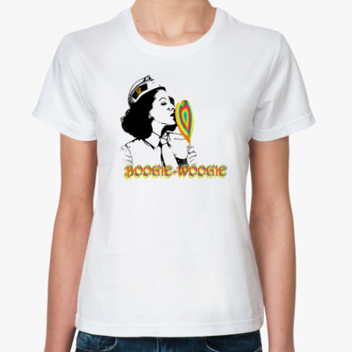 Классическая футболка I LOVE BOOGIE-WOOGIE
