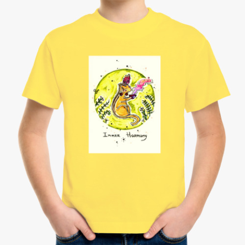Детская футболка Бурундук