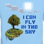 Flying Island in Minecraft