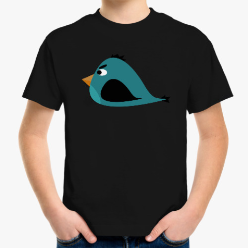 Детская футболка Злая птица