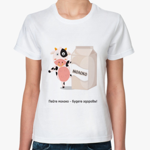 Классическая футболка Milk