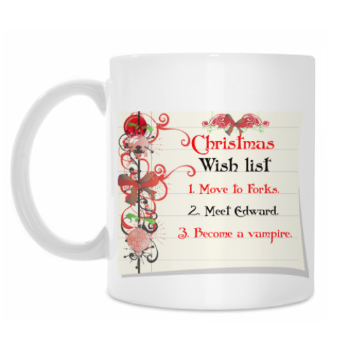 Кружка Christmas wish list
