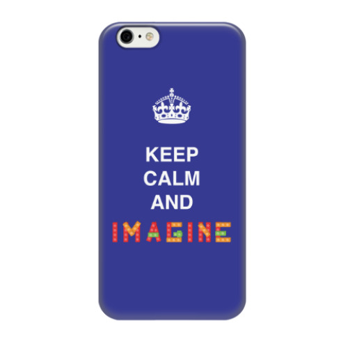 Чехол для iPhone 6/6s Keep calm and imagine