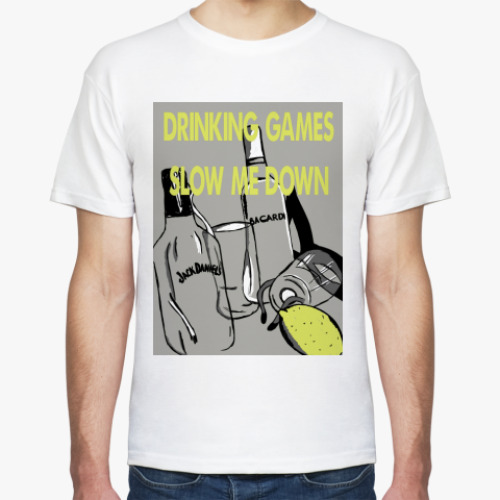 Футболка Drinking games