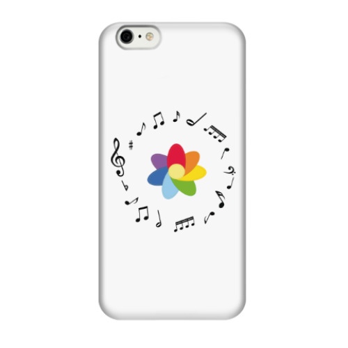 Чехол для iPhone 6/6s Музыка цвета
