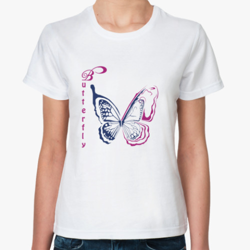 Классическая футболка Butterfly