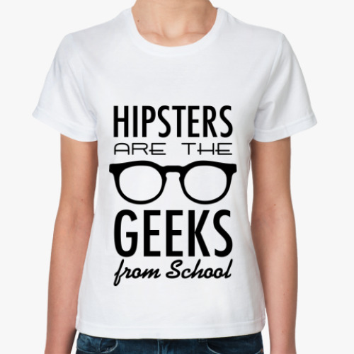 Классическая футболка 'Hipsters'