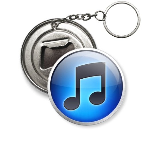 Брелок-открывашка iTunes